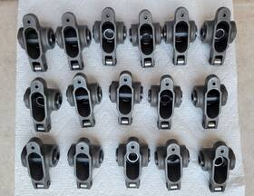 Cro-73612-16 Crower Enduro Roller Rocker Arms Ford 289 302 351w 1.6 Ratio 7/16 Studs Rockers