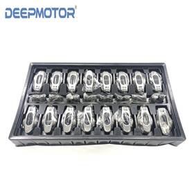 1561235 Deepmotor Sbc 350 Self-aligning Stainless Steel Roller Rocker Arm 1.6 Ratio 7/16ftft