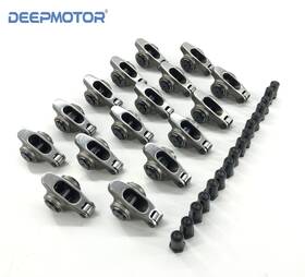 Dm-ss3501538 Deepmotor Deep Sbc 350 1.5 Ratio 3/8ftft Stainless Steel Roller Rocker Arm For Small Block Chevy