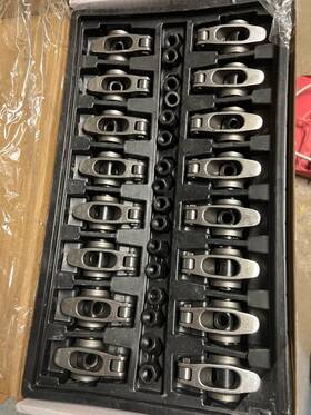 Dm-ss3501538sa Deepmotor Rocker Arm Set With Nuts For A 350 Engine