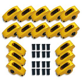 R26941 Demotor Performance Aluminum Roller Rocker Arms 1.5 Ratio 3/8 Inch For Chevy Small Block 262 307 350 400