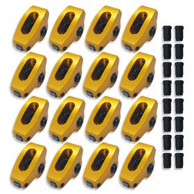 R26942 Demotor Performance For Ford Sbf 289 302 351w Aluminum 7/16 Inch Stud 1.6 Ratio Roller Rocker Arms Set