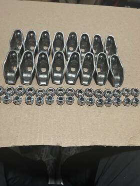 Ice410842 Elgin Black Ice Sbc Rocker Arm Kit 1.5 Used 9/10 Free Shipping