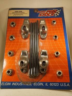 262-350 Elgin Prk-508 Nos Usa Made Rocker Arm Set Fits Some 1950s-1980s Sb Chevy V8 Engines