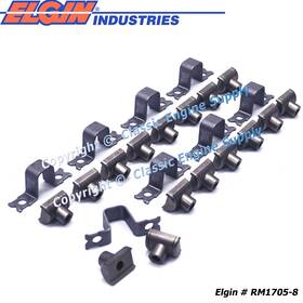 Rm-1705-8 Elgin New Rocker Arm Bridge And Pivot Set Fits 1964-1990 Oldsmobile 260-455 V8 Engines