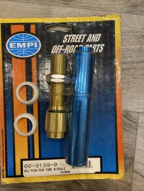 00-9139-0 Empi Nos 9139 Aluminum Adjustable Push Rod Tube Vw Bug 1600cc Base Engine