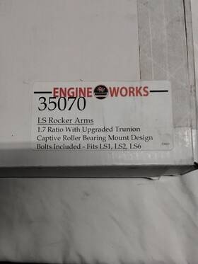 35070 Engine Works Ls Oe-style Stock Rocker Arms 1.7 Ratio Ls1/ls2/ls6