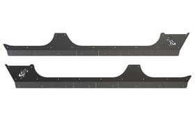 Fb23053 Fishbone Offroad For 07-18 Jeep Wrangler Jk 4 Door Rocker Guards Scale Armor