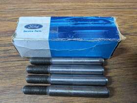 C90z-6a527b Ford 47008-4 Box Of 4 351w Oem Engine Rocker Arm Stud - .006 Inch Oversize