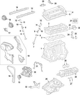 Bm5z-6500-daaa Ford Genuine Valve Lifters