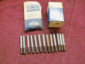 C5az-6a527-a Ford 1962-1968 221-260-289 Rocker Arm Stud Set Of 13 Nos