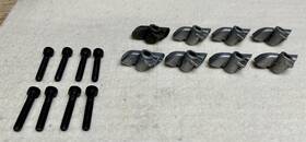 F4tz-6524-a Ford Genuine 7.3l Powerstroke Rocker Arm Pedestals Set Of 8 Cleaned And Inspected