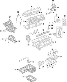 Vc3z-6a585-a Ford Genuine Pivot