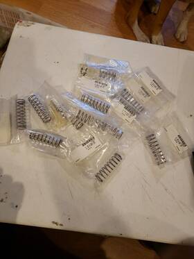 11-33-0-634-125 Genuinexl Lot Of 12 Rocker Shaft Spring Clip Series 533. B