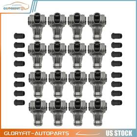 Gly836gs732df25 Gloryfit-autoparts For Chevy Bbc 454 1.7 Ratio 7/16 Inch Self Aligning Steel Roller Tip Rocker Arm Set