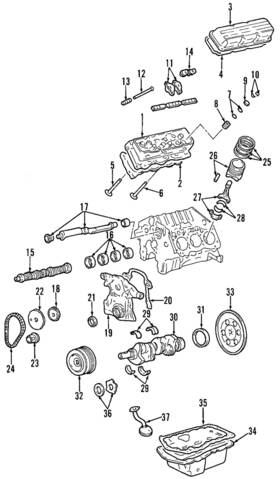 24502278 Gm Genuine Rocker Arm Bearing Retainer