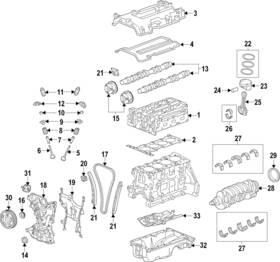 9128603 Gm Genuine Hydraulic Valve Lash Adjuster