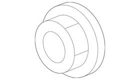 11546389 Gm Genuine Parts Horn Nut