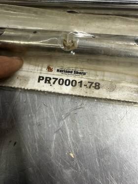 Pr70001-78 Harland Sharp Mopar Chrysler Rocker Shafts Hd