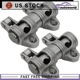 Hda163652se41f4 Hdautoworld Shaft Mount Stainless Steel Rocker Arm Set For Chevy Sbc 350 1.6 Ratio 3/8 Inch