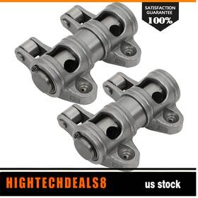 High163652g01 Hightechdeals8 For Chevy Sbc 350 1.6 Ratio 3/8 Inch Shaft Mount Stainless Steel Roller Rocker Arms