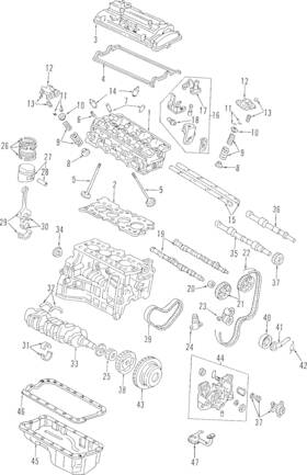 14620-p5m-000 Honda Genuine Rocker Arms