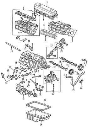 14631-ph7-000 Honda Genuine Rocker Shaft