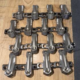 Da1s80 Jesel Sbf C3 Sc1 D3 Nascar Head Shaft Roller Rocker Arms 1.8 Set X16 Roush Yates