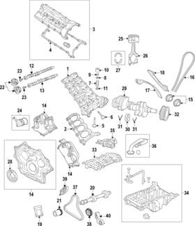 Lr037279 Land-rover Genuine Engine Camshaft Follower