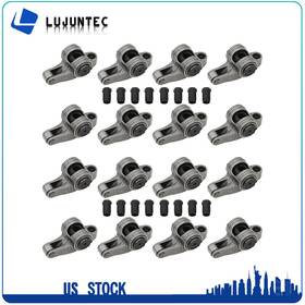 Ap83601le732er Ljt For Big Block Chevy 1.7 Ratio 7/16 Inch Stainless Steel Roller Rocker Arms Bbc 454