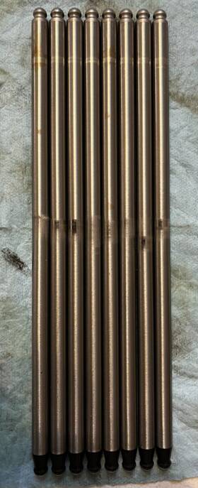 503-7800 Manton Set Of 8 3/8 Inch Dia. 10.085 Long .120 Wall Chrome Moly 3-piece Pushrods