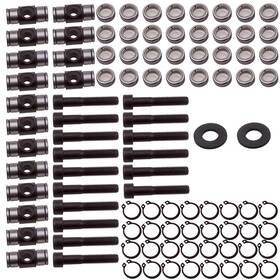 Qbgyd2 Maxpeedingrods Rocker Arms Trunion With Clips New For Ls1 Ls2 Ls3 Lsa Lq9 Lq4 4.8 5.3 5.7 6.0 6.2