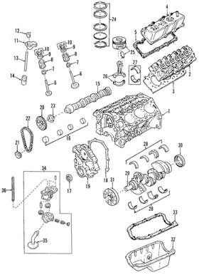 1f01-12-130 Mazda Genuine Rocker Arms