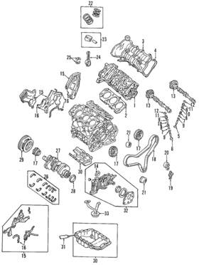 Kj01-12-183a Mazda Genuine Valve Lifters
