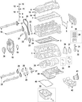 651-050-00-33 Mercedes-benz Genuine Rocker Arms