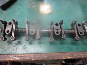 1275hprs Mg Midget Austin Healey Sprite Rocker Shaft With Arms Stands Racing Heavy Duty