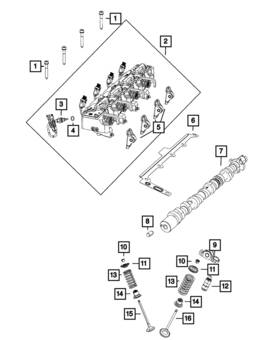 05048711aa Mopar Genuine Valve Rocker Arm