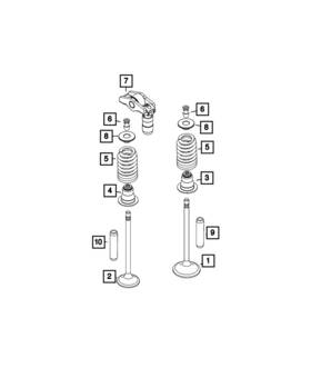 68440310aa Mopar Genuine Valve Tappet