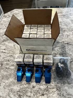 Mopar Performance P4529693 Nos B/rb Big Block 1.6 Aluminum Roller Rockers Qty 16