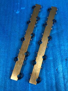 3.430.612 Moroso Bbc Jomar 396-454 Big Block Chevy Head Rocker Stud Girdle Bars