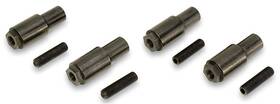 67150 Moroso 3/8 Inch Stud Girdle Rocker Arm Adjusting Nuts Posi-locks 4 Pack