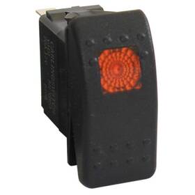 97543 Moroso Rocker On/off Switch Replacement Orange Led Lighted