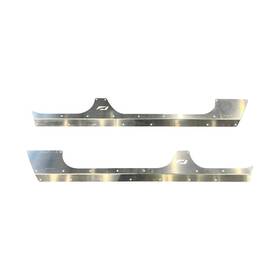 Mtb-mb1014-f-a Motobilt Aluminum Rocker Armor With Fender For Jeep Jku