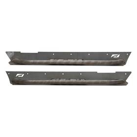 Mtb-mb1219-s Motobilt Full-length Rocker Armor With Step For Jeep Yj - Without Fender Notch