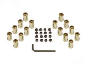Mg920g Mr. Gasket Rocker Arm Nuts Stamped Steel Rockers 3/8 Inch -24 Thread .603 Outside