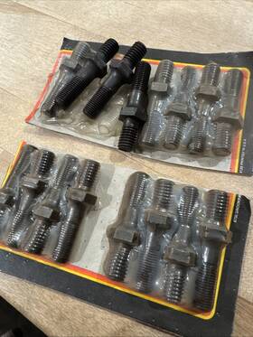 Rds240-100 Mr. Gasket Ford Chevy 302 327 347 350 351 400 Small Block 3/8 Screw In Rocker Arm Studs