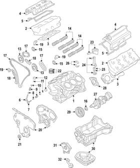 13231-6ca0a Nissan Genuine Valve Lifters