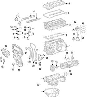 13233-1kc3b Nissan Genuine Engine Camshaft Follower
