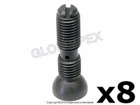 369-05-243 O.e.m. For Porsche Ft56-ft69 Adjusting Screw Rocker Arm Set Of 8 Warranty