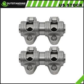 Ou11809301163652parts Outstanding-carparts For Chevy Sbc 350 1.6 Ratio 3/8 Inch Shaft Mount Stainless Steel Roller Rocker Arm